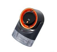 Oniissy Raffreddatore d'aria evaporativo portatile con 100 livelli di velocità, serbatoio da 450 ml, ingresso tipo C, per camera da letto, ufficio, camper, configurazione desktop (grigio)