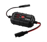 Oniissy Regolatore di carica solare MPPT 12V 10A Regolatore di carica digitale LCD Impermeabile 3 fasi di ricarica per litio per batterie al gel AGM Uso esterno