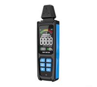 Oniissy Rilevatore di radiazioni digitale ricaricabile 5 in 1 per campi elettromagnetici con schermo a colori da 3 pollici e ricarica di tipo C, compatibile con rilevamento del segnale 5G e