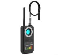 Oniissy Rilevatore di segnali wireless Dispositivo di sicurezza portatile per casa, hotel, ufficio, viaggi con ricarica di tipo C Sensibilità a 4 livelli