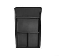 Oniissy Scatola portaoggetti per auto per C5 2022-2025, organizer per console centrale inferiore con spazio di archiviazione migliorato, struttura in TPE, 41 x 23 x 3,5 cm, nero, accessori per interni