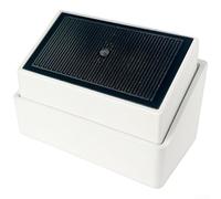 Oniissy Sensore pioggia rilevatore di gocce di pioggia con rilevamento della luce per assistente domestico Z2M, impermeabile IPX4, durata della batteria 24 mesi, design compatto in ABS