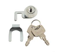 Oniissy Serratura per cassetto registratore di cassa, serratura a camma con clip rapida per cassetto di cassa, armadietto in metallo