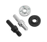 Oniissy Set di 2 adattatori per biella in acciaio per convertire trapani elettrici con filo o senza fili in smerigliatrici angolari con gambo triangolare da 10 mm, per taglio, rettifica e lucidatura