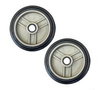 Oniissy Set di 2 rotelle per compressore d'aria da 10,2 cm, per migliorare la mobilità del compressore d'aria con ruote antiurto