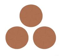 Oniissy Set di 3 fodere per fioriere in feltro marrone, con ritenzione idrica superiore, per cesti sospesi, vasi e portavasi in filo metallico, ideali per erbe, fiori (40,6 x 3 pezzi)