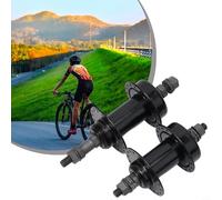 Oniissy Set di mozzi per freno a disco rotanti con cuscinetti sigillati a 32/36 fori, per mountain bike, struttura in lega di alluminio con asse anteriore da 100 mm e asse posteriore da 135 mm