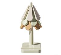 Oniissy Set di sottopentola in silicone per piatti caldi, a forma di albero di Natale, resistente al calore, impermeabile, antimacchia, morbido, confortevole, da cucina, sottopentola, tappetino per