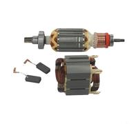Oniissy Set di statore e armatura con spazzole in carbonio per martello demolitore Makita HR4003C HR4013C HR4001C HR4010C HR4011C, parti di ricambio per utensili elettrici, include