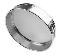 Oniissy Setaccio standard da laboratorio in acciaio inox 304, con telaio cromato, per analisi delle dimensioni delle particelle e ispezione dei campioni, 20 cm, 4 maglie a (6 maglie)