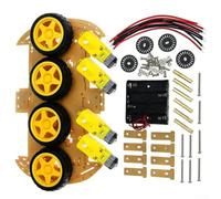 Oniissy Smart Car Chassis Kit, 4WD Robot Car Chassis Kit con Encoder tachimetro, con Encoder Velocità per Arduino per Arduino Facile da Espandere