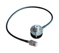 Oniissy Staffa di montaggio con compatibilità treppiede, base filettata da 1/4" e 3/8", design esterno portatile per antenne UV e a onde corte, in acciaio inossidabile (corpo principale 3/8)