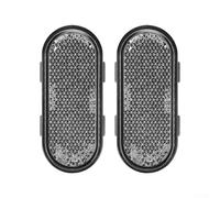 Oniissy Striscia riflettente per forcella anteriore per Xiaomi per 4Lite 2a generazione, set di 2 coperture laterali decorative bianco/giallo, materiale ABS, guscio riflettore scooter compatibile con