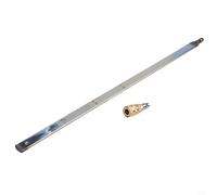 Oniissy Strumento di pulizia del serbatoio dell'acqua del radiatore del veicolo, per manutenzione automobilistica a lungo termine, palo in acciaio da 60 cm, per auto e camion con giunto a connessione