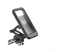 Oniissy Supporto impermeabile per telefono da bicicletta, rotazione a 360°, borsa da manubrio per bicicletta, supporto per moto, supporto per smartphone da 10 a 17 cm, supporto per telefono cellulare