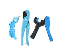 Oniissy Tagliatubi 2 in 1 per irrigazione a goccia e perforatrice con 115 parti per tubi di irrigazione a goccia da 1/4", compatibile con tubi in PE da 16 mm, 20 mm, 25 mm per giardino (B)