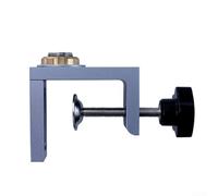 Oniissy Tassello guida per trapano da 8/10/12 mm, modello di foratura per legno, in lega di alluminio, cerniera per armadietti, strumento per la lavorazione del legno, spessore 18-52 mm (1 set)