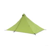 Oniissy Tenda da campeggio a piramide ultra leggera senza palo per escursioni all'aperto e zaino in spalla, impermeabile PU3000/PU4000 con pavimento Oxford 210D, 270 x 160 x 135 cm (verde chiaro)