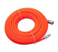 Oniissy Tubo pneumatico diritto per compressore d'aria, tubo 5 x 8 mm con connettore rapido, materiale PE resistente ad alta pressione, per strumenti da officina (RED20M)