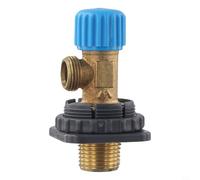 Oniissy Valvola ad angolo in ottone per cassetta WC Geberit Valvola di controllo dell'acqua montata a filo G3/8 Collegamento Parte di ricambio compatibile con 21245 8 240269001