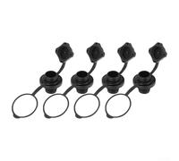 Oniissy Valvola dell'aria a vite per barca gonfiabile, 22 mm/PVC, valvola di gonfiaggio con tappo e filo, compatibile con gommoni, canoe, zattere di gomma,