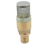 Oniissy Valvola di non ritorno di aspirazione filtro valvola a pedale collegamento tubo 19 25 mm 3/4 "1", per controllo del flusso d'acqua, valvola di ritegno in ottone (valvole da 1 pollice + DIA 25