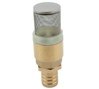 Oniissy Valvole di ritegno per filtro, valvola di non ritorno con valvola di aspirazione, valvola a pedale per tubo flessibile, 19/25 mm 3/4" 1" raccordi per tubi da giardino (valvole da 1" + DIA 25
