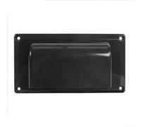 Oniissy Ventola di scarico per camper, 12 V, 6 W, a bassa potenza, scarico rapido, cappa di ventilazione con funzionamento silenzioso e struttura in ABS ad alta resistenza, compatibile con (nero)