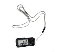 Oniissy Walker - Contapassi con clip e cordino, portatile, con ampio display per passi, distanza, calorie e tracciamento, 30 giorni di storia