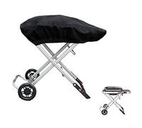 Oniissy Weber 9010001 Traveler - Copertura per barbecue a gas portatile, resistente e impermeabile, in tessuto Oxford 210D, protegge dagli agenti atmosferici, colore: Nero