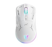 Mouse ONIKUMA CW917 wireless 800-4800 DPI bianco RGB gaming
