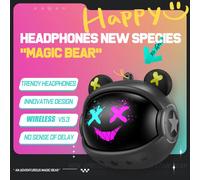 ONIKUMA T20 Cuffie da gioco 2025Nuovo design flip-top rotante wireless Auricolari HiFi Stereo In-Ear Touch Control Cuffie con microfono