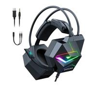 Cuffie Onikuma X20 cablate USB con microfono per gaming, nere