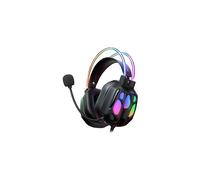 ONIKUMA X89 - Microfono integrato, Driver da 50 mm, Illuminazione RGB CUFFIE GAMING, Nero