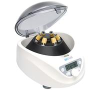 ONiLAB Laboratorio PRP centrifuga da tavolo, 6 x 15 mL/10 mL/7 ml/1,5 - 5 ml, 300 - 5000 rpm (max. 2600 xg RCF), LCD Digital Desktop Lab Centrifuga Timer 30 sec-99 min, due programmi di avvio rapido