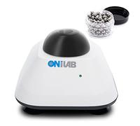 ONiLAB Mini mixer Vortex con funzione touch, smalti per unghie, adesivi per ciglia e colori acrilici, laboratorio Vortex con base stabile in alluminio pressofuso, 120 palline da miscelazione, nero…
