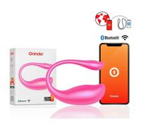 ONINDER Nairobi Ovetto Vibrante Bluetooth Rosa Silicone Medicale | APP