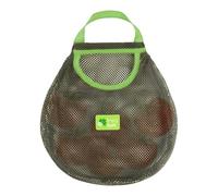 Onion Hangings - Sacchetti a rete per culla, 39 x 27 cm, grande e lunga, per frutta e verdura, riutilizzabili, per patate, aglio, cipolle e verdure, Verde, Fare riferimento alla descrizione, Unisex