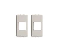 oniroview Adattatore Inserto Keystone per Frutto RJ45 Compatibile Ticino Matix Bianco (2)