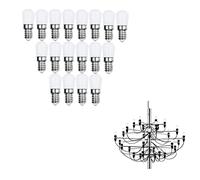 oniroview Kit 30+3 Lampadine Led IBT E14 2W per FLOS 2097 Luce Calda, Lampada con Diffusore Bianco Opalino 190 lumen
