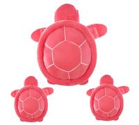 OnIUeZky 3pcs/Set Cuscinetto di Snowboard con 2 Ginocchiere Peluche a Forma di Tartaruga Grafica Protettiva per Ragazze Cinghia di Fibbia Impermeabile Sciare Snowboarding, stile2.