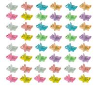 OnIUeZky 48 Pezzi Mini Dinosauri Bagliore nelle Figure Mini di Dinosauro Scuro Figure vivide di Colore vivido minuscolo Dinosauri Impermeabili Piccoli di Muschio Giardino Artigianato per
