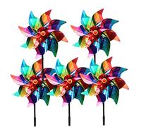 OnIUeZky Riflettente più Spaventoso deterrente a di Colori efficaci deterrente Animale per Giardini Arcobaleno 5pcs Stile 1 ..