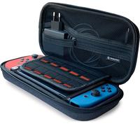 Oniverse Custodia Protettiva per Nintendo Switch, Switch OLED, Switch Lite, Antiurto, con Impugnatura, Interno in Velluto Antigraffio, Scomparto per Accessori. Custodia da Trasporto Grigia