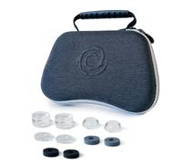 Oniverse Custodia universale per controller PS5, PS4, Xbox One Series X|S con prolunghe per joystick e anelli di precisione, antiurto, interno in velluto antigraffio, scomparto per accessori