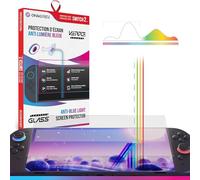 Oniverse Vetro temperato Switch 2 - Protezione schermo in vetro temperato 9H Anti Luce Blu, ultra-sottile, resistente a impronte e sudore, compatibile con Nintendo Switch 2 - Kit di pulizia incluso