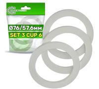 ONIX TECH 3 Pezzi Guarnizioni adatto Caffettiera per Stella 6 Tazze - Garanzia di 5 Anni