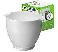 ONIX TECH Ciotola per Robot da Cucina con Manico 6,7L Ø 237 mm con Codice Originale AW26538A KW412095 per Kenwood - Garanzia di 5 Anni