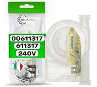 ONIX TECH Contatore Acqua per Lavastoviglie con Codice Originale 00611317 611317 Flussometro Acqua Lavastoviglie per Bosch per Siemens - Made in Italy - Garanzia di 5 Anni