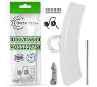ONIX TECH Kit Maniglia Porta Asciugatrice con Codice Originale 4055123634 4055237731 per Electrolux per Aeg per Zanussi - Garanzia di 5 Anni